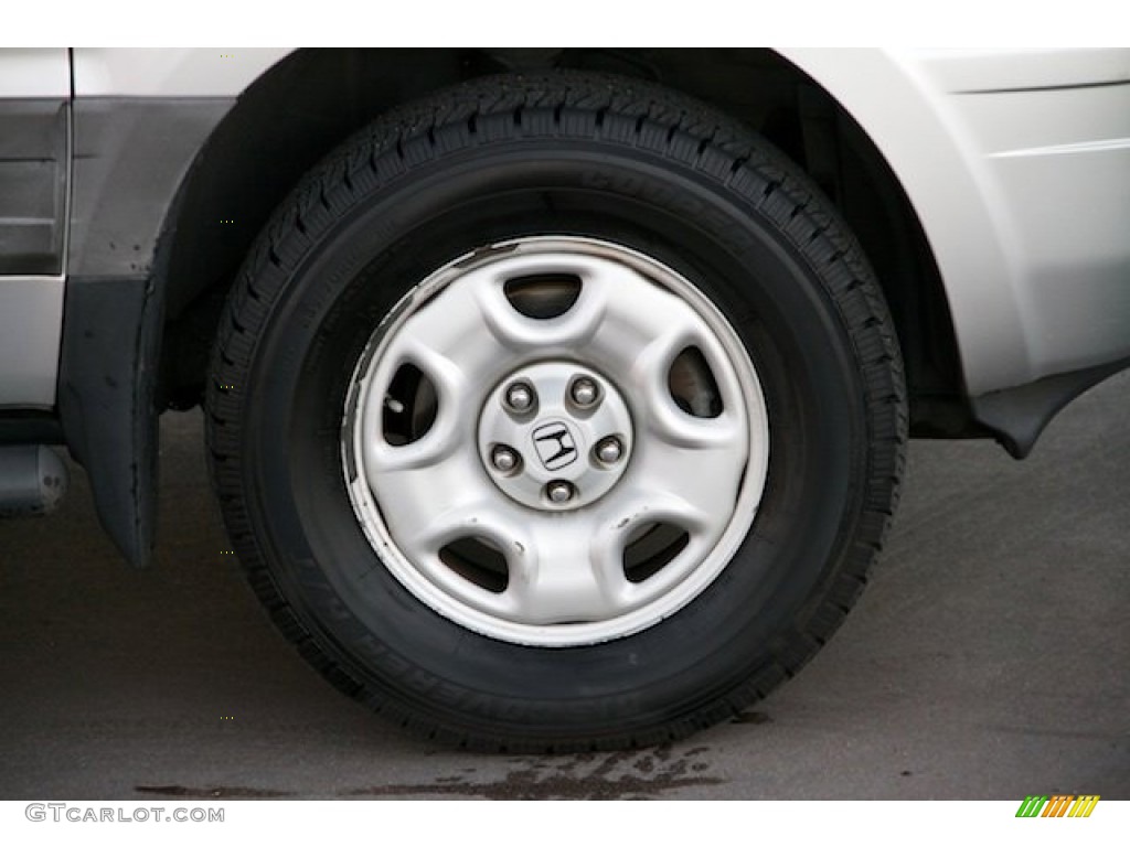 2005 Pilot LX 4WD - Billet Silver Metallic / Gray photo #30