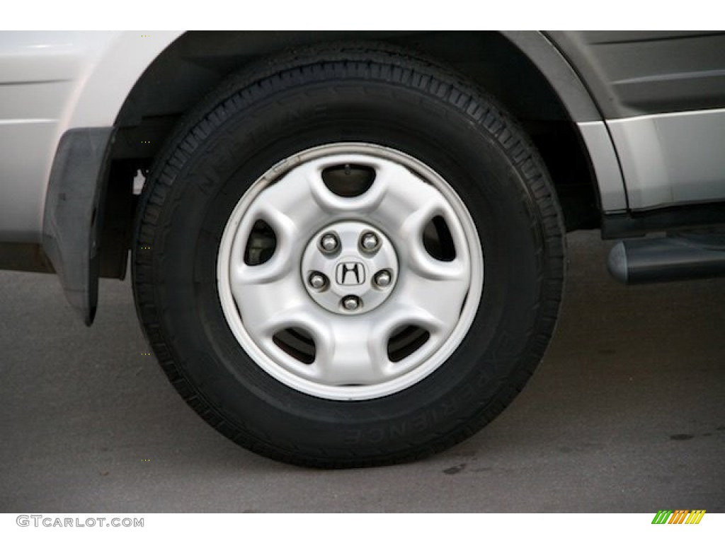 2005 Pilot LX 4WD - Billet Silver Metallic / Gray photo #31