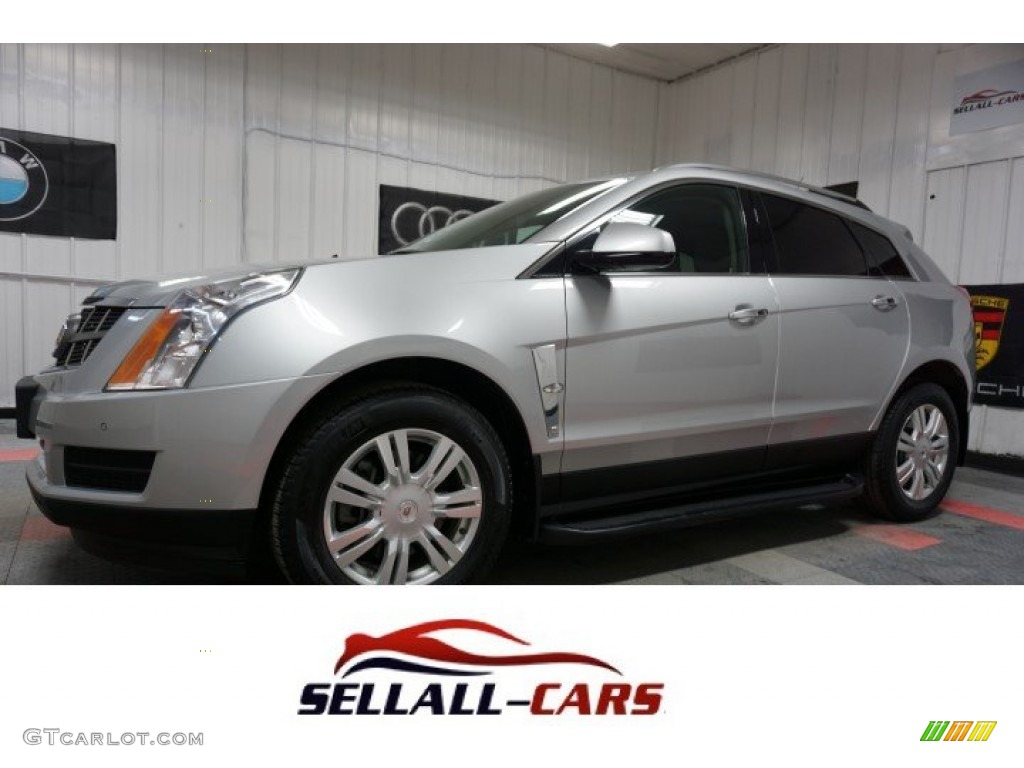 2010 SRX V6 - Radiant Silver / Shale/Brownstone photo #1