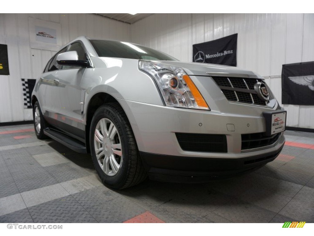 2010 SRX V6 - Radiant Silver / Shale/Brownstone photo #4