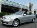 2007 Iridium Silver Metallic Mercedes-Benz CLK 350 Cabriolet  photo #1