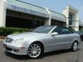 2007 Iridium Silver Metallic Mercedes-Benz CLK 350 Cabriolet  photo #2