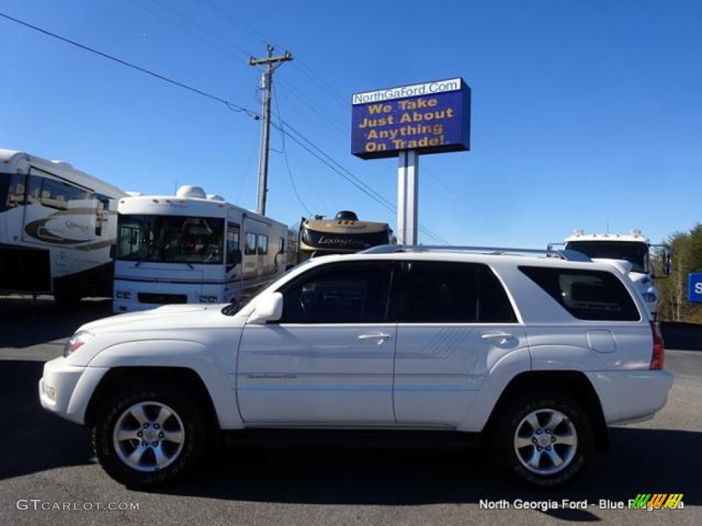 2004 4Runner SR5 4x4 - Natural White / Dark Charcoal photo #2