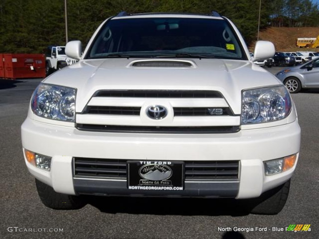 2004 4Runner SR5 4x4 - Natural White / Dark Charcoal photo #8