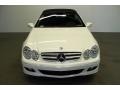 2007 Arctic White Mercedes-Benz CLK 350 Cabriolet  photo #2