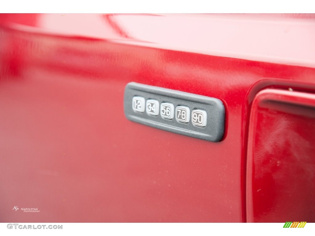 2016 F350 Super Duty Lariat Super Cab 4x4 - Ruby Red Metallic / Black photo #7