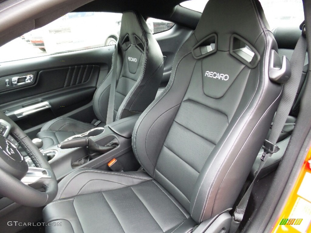 2016 Ford Mustang GT Premium Coupe Front Seat Photo #110644391