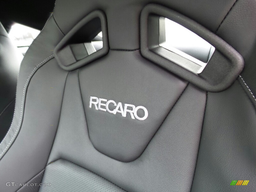 Ebony Recaro Sport Seats Interior 2016 Ford Mustang GT Premium Coupe Photo #110644457