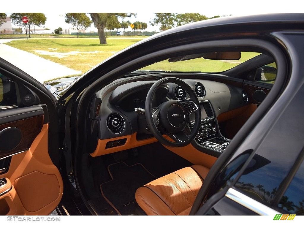 2013 XJ XJ - Ebony Black / London Tan/Jet photo #18