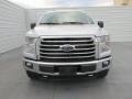 2016 Ingot Silver Ford F150 XLT SuperCrew 4x4  photo #8