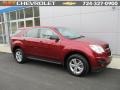 2010 Cardinal Red Metallic Chevrolet Equinox LS AWD  photo #1