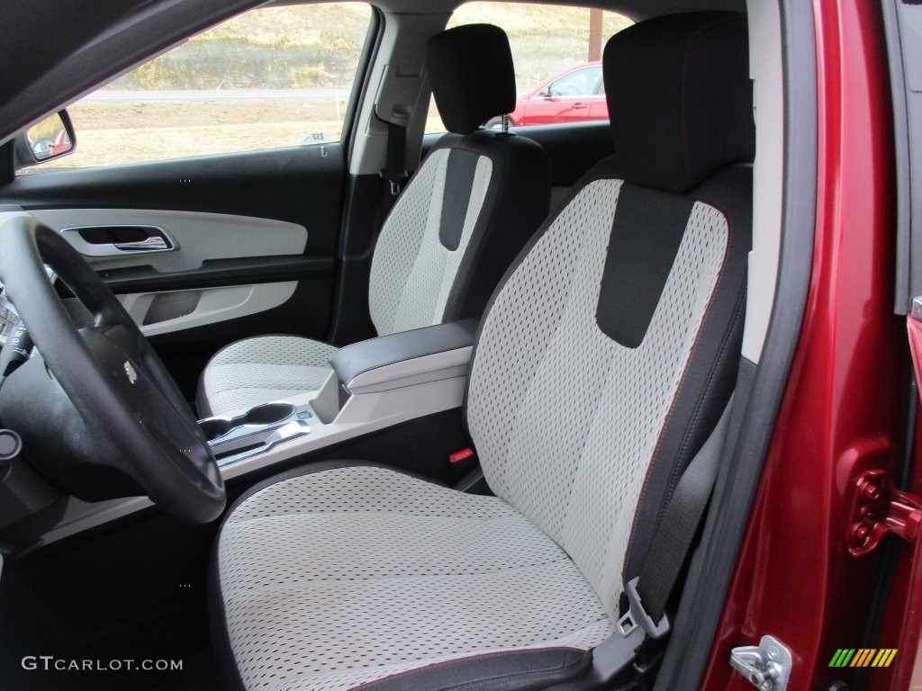 2010 Equinox LS AWD - Cardinal Red Metallic / Jet Black/Light Titanium photo #21