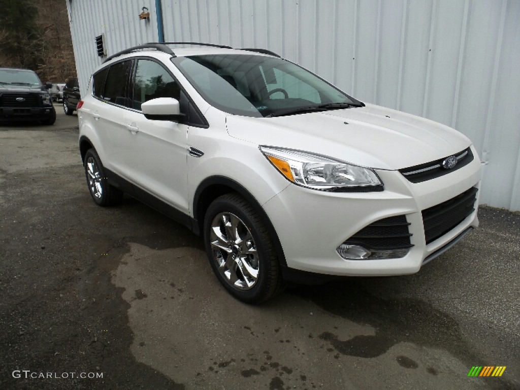 2016 Escape SE 4WD - Oxford White / Charcoal Black photo #4