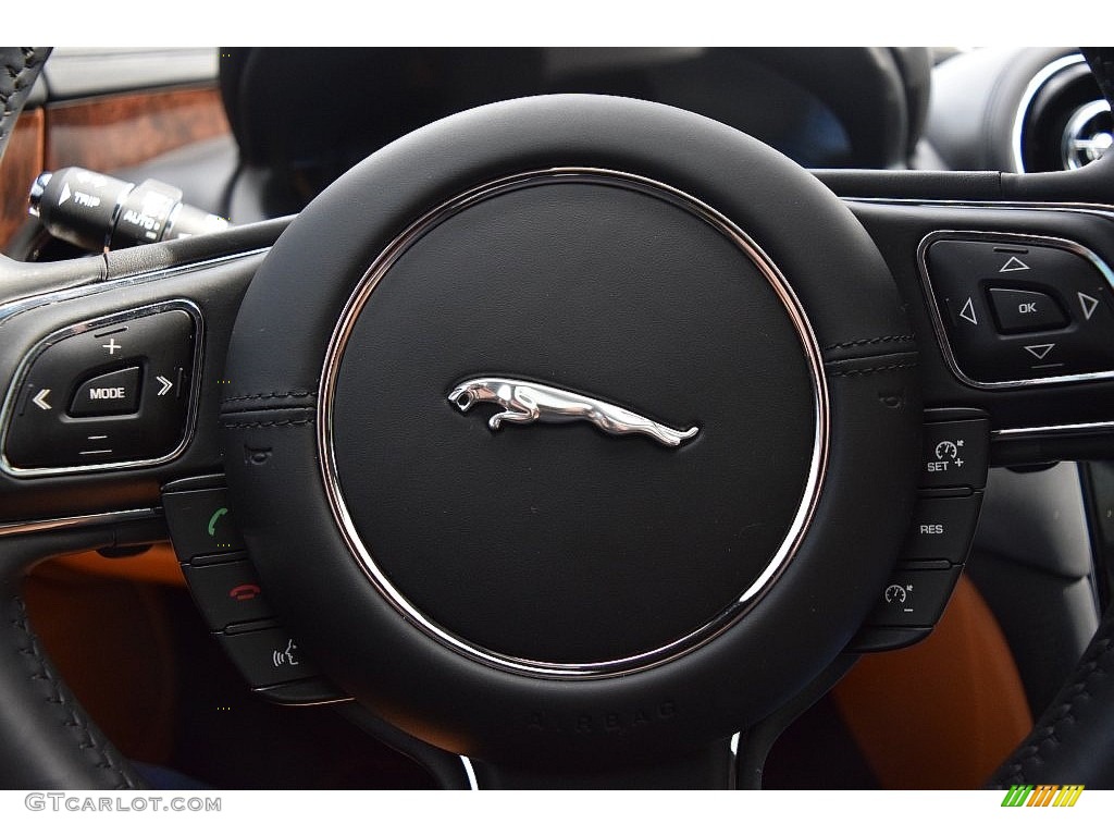 2013 XJ XJ - Ebony Black / London Tan/Jet photo #50