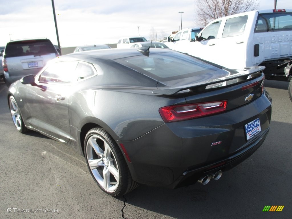 2016 Camaro SS Coupe - Nightfall Gray Metallic / Jet Black photo #4