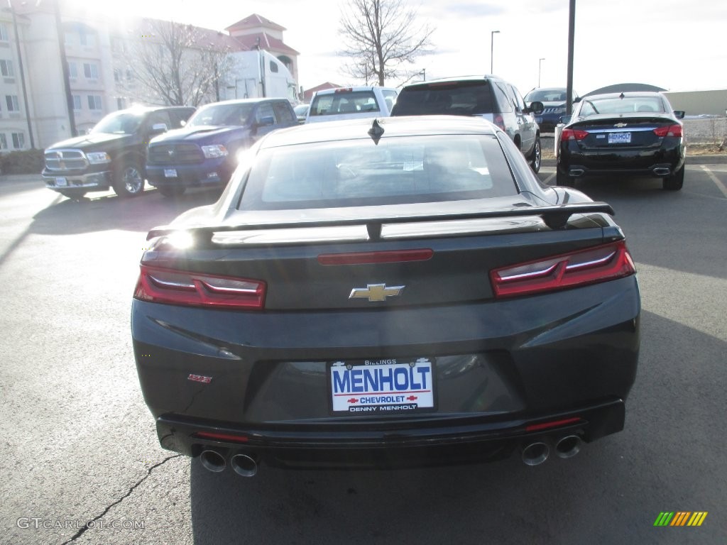 2016 Camaro SS Coupe - Nightfall Gray Metallic / Jet Black photo #5