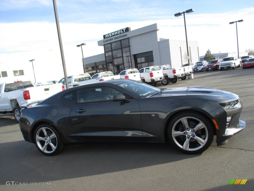 2016 Camaro SS Coupe - Nightfall Gray Metallic / Jet Black photo #7
