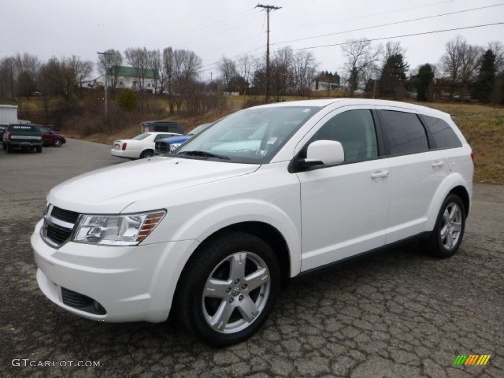 2009 Journey SXT - Stone White / Dark Slate Gray/Light Graystone photo #1