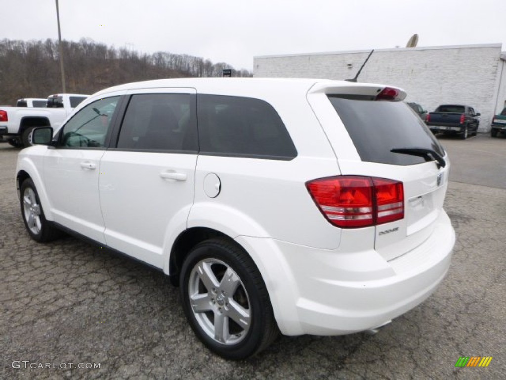 2009 Journey SXT - Stone White / Dark Slate Gray/Light Graystone photo #5