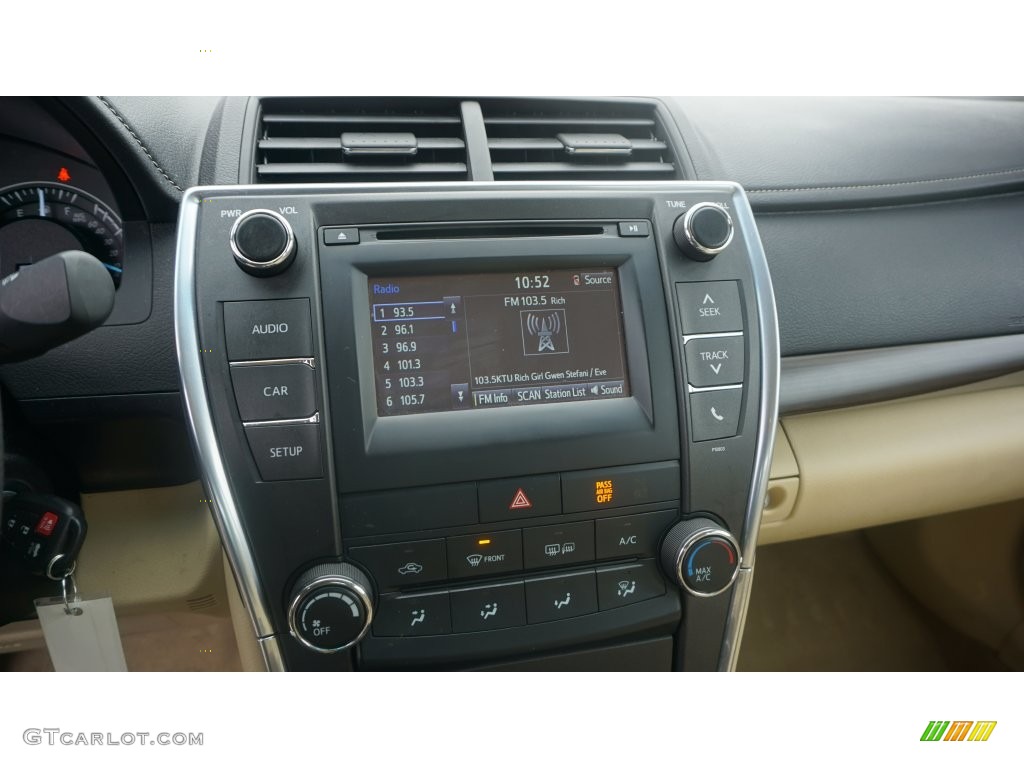 2015 Camry LE - Ruby Flare Pearl / Ash photo #14