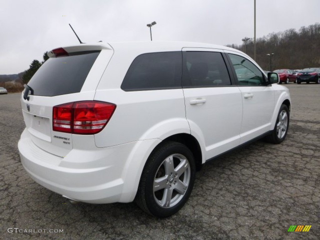 2009 Journey SXT - Stone White / Dark Slate Gray/Light Graystone photo #8