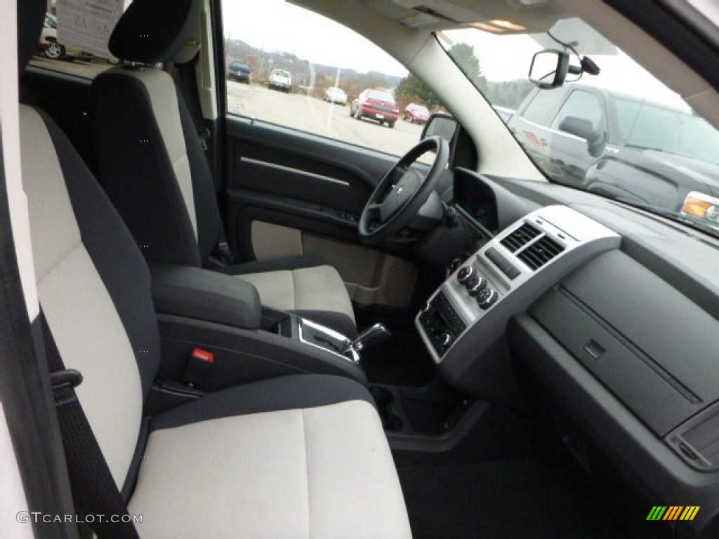 2009 Journey SXT - Stone White / Dark Slate Gray/Light Graystone photo #10