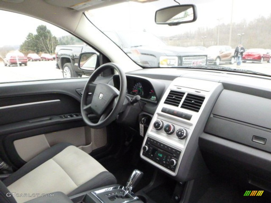 2009 Journey SXT - Stone White / Dark Slate Gray/Light Graystone photo #11