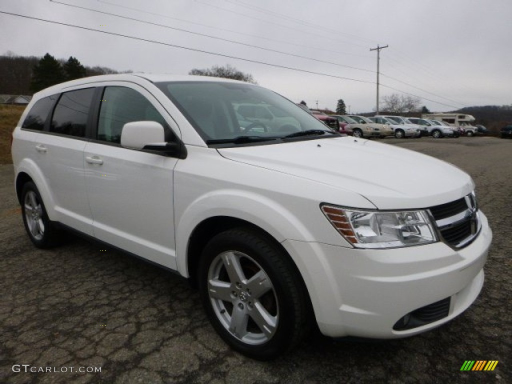 2009 Journey SXT - Stone White / Dark Slate Gray/Light Graystone photo #12