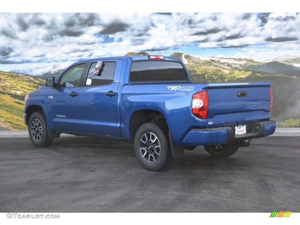 Blazing Blue Pearl 2016 Toyota Tundra SR5 CrewMax 4x4 Exterior Photo #110648830