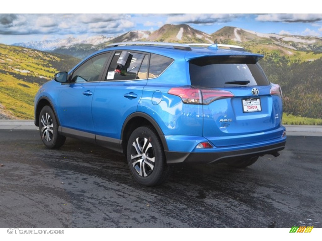 Electric Storm Blue 2016 Toyota RAV4 LE AWD Exterior Photo #110652344