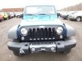 2016 Hydro Blue Pearl Jeep Wrangler Unlimited Sport 4x4  photo #13