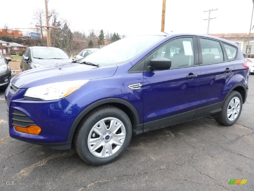 2016 Escape S - Deep Impact Blue Metallic / Charcoal Black photo #5