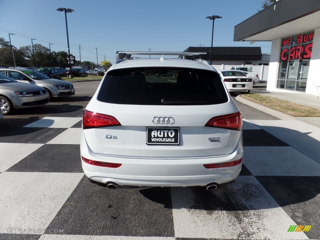 2016 Q5 2.0 TFSI Premium quattro - Ibis White / Chestnut Brown photo #4