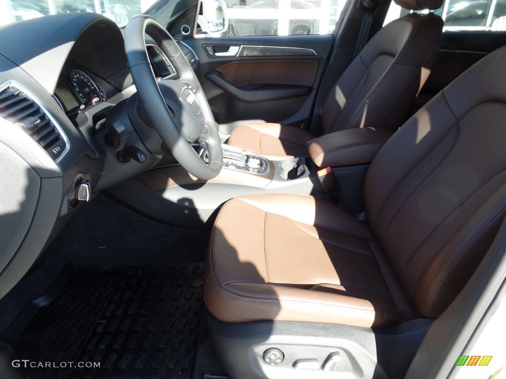 2016 Q5 2.0 TFSI Premium quattro - Ibis White / Chestnut Brown photo #10