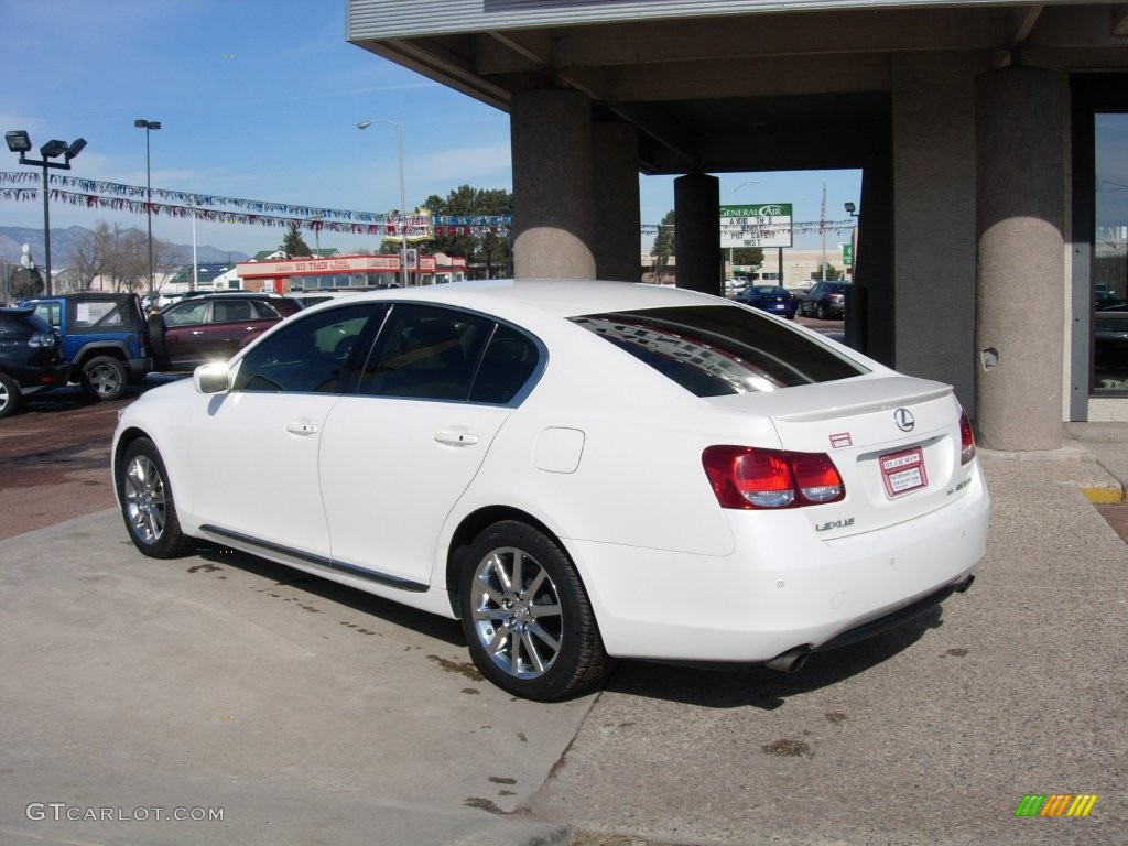 2006 GS 300 AWD - Crystal White / Cashmere photo #3