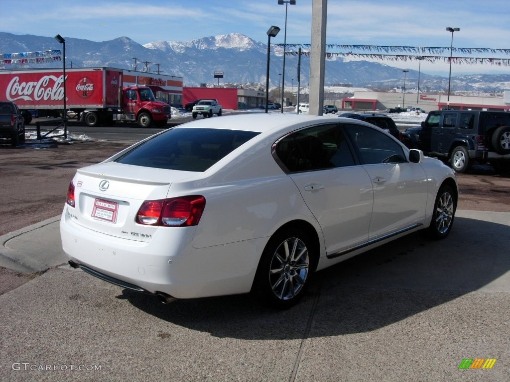 2006 GS 300 AWD - Crystal White / Cashmere photo #5