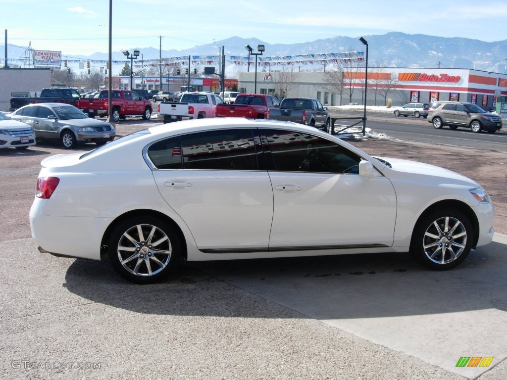 2006 GS 300 AWD - Crystal White / Cashmere photo #6