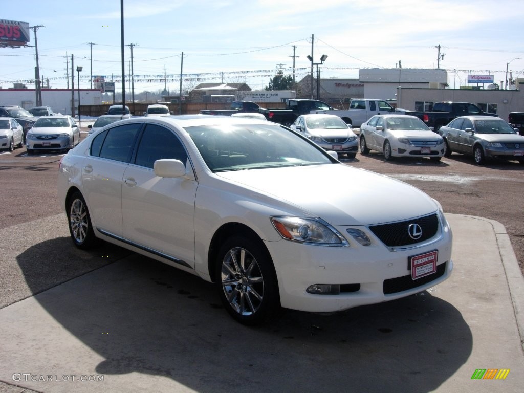 2006 GS 300 AWD - Crystal White / Cashmere photo #7