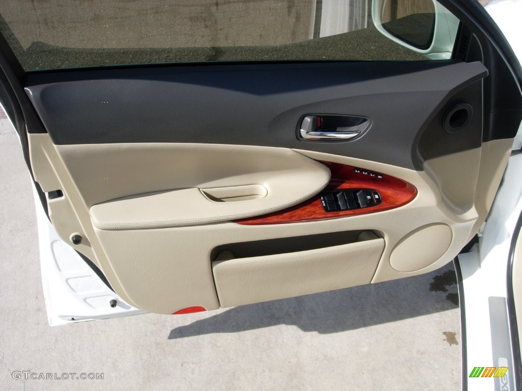 2006 GS 300 AWD - Crystal White / Cashmere photo #11