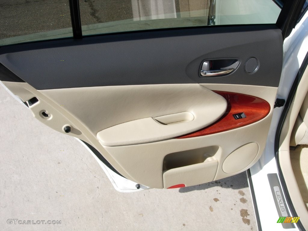 2006 GS 300 AWD - Crystal White / Cashmere photo #13