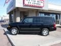 2008 Brilliant Black Crystal Pearl Jeep Commander Sport 4x4  photo #2