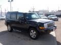 2008 Brilliant Black Crystal Pearl Jeep Commander Sport 4x4  photo #7