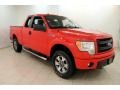 2013 Race Red Ford F150 STX SuperCab 4x4  photo #1