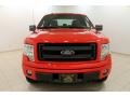 2013 Race Red Ford F150 STX SuperCab 4x4  photo #2
