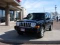 2008 Brilliant Black Crystal Pearl Jeep Commander Sport 4x4  photo #21