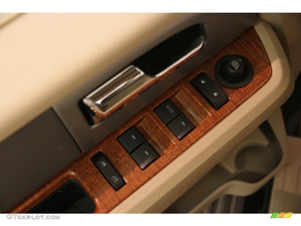 2007 Expedition EL Eddie Bauer - Black / Camel/Grey Stone photo #5