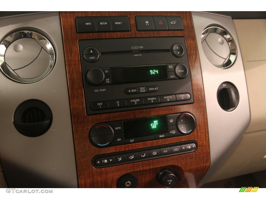 2007 Expedition EL Eddie Bauer - Black / Camel/Grey Stone photo #11
