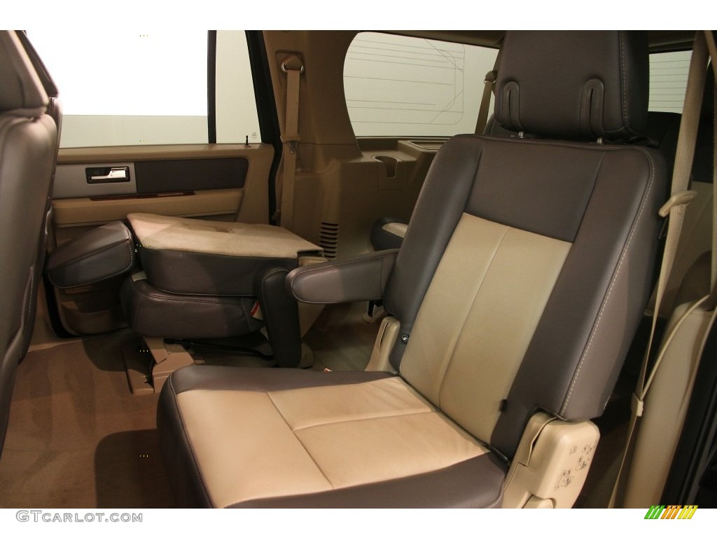 2007 Expedition EL Eddie Bauer - Black / Camel/Grey Stone photo #16