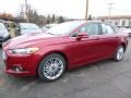 2016 Ruby Red Metallic Ford Fusion SE AWD  photo #4