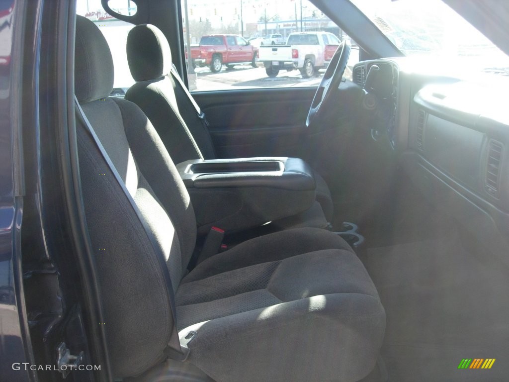 2005 Silverado 1500 LS Crew Cab 4x4 - Dark Blue Metallic / Dark Charcoal photo #16